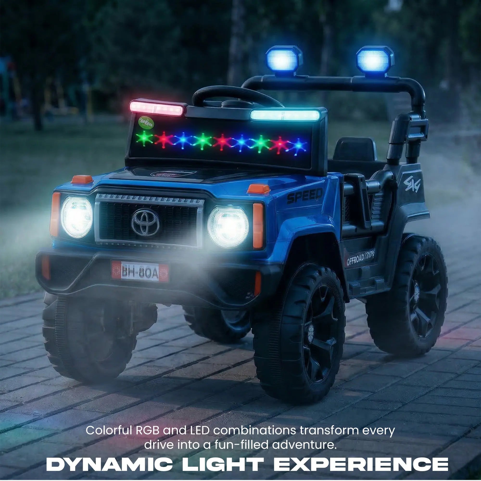 Baybee TitanX Battery Operated Jeep for Kids - Image 13