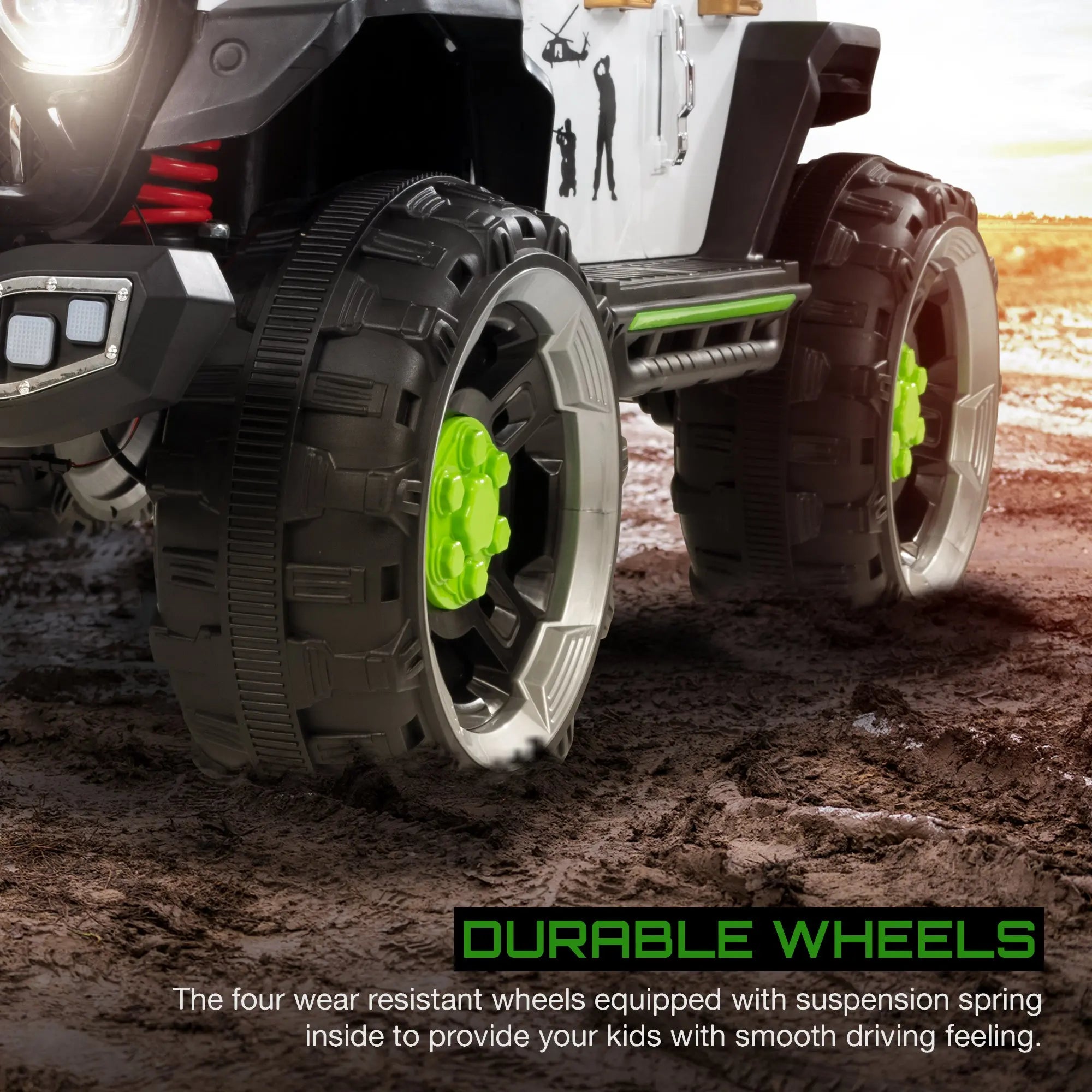 Baybee Hurricane Rechargeable Battery Operated Jeep for Kids - Image 13