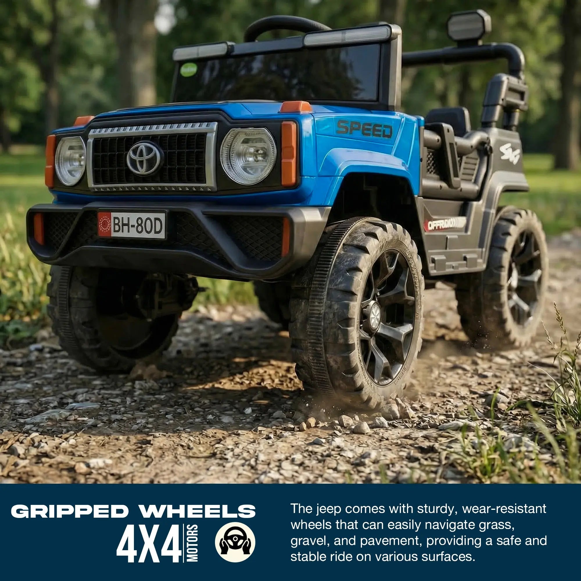 Baybee TitanX Battery Operated Jeep for Kids - Image 14