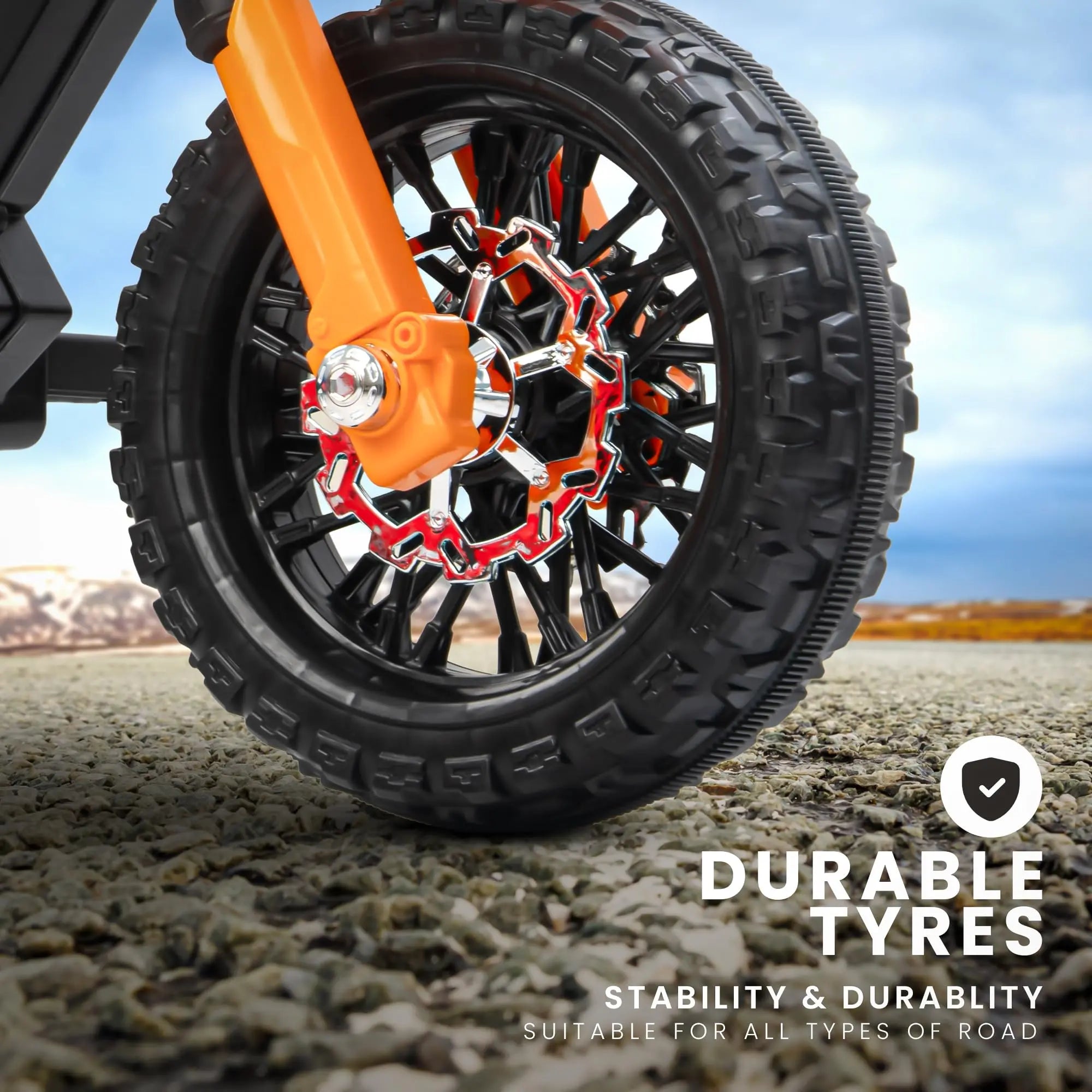 Baybee Motocross Electric Bike for Kids - Image 14