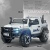 Baybee Rampage Rechargeable Battery Operated Jeep for Kids, Ride on Toy Kids Car - Thumbnail Image 14