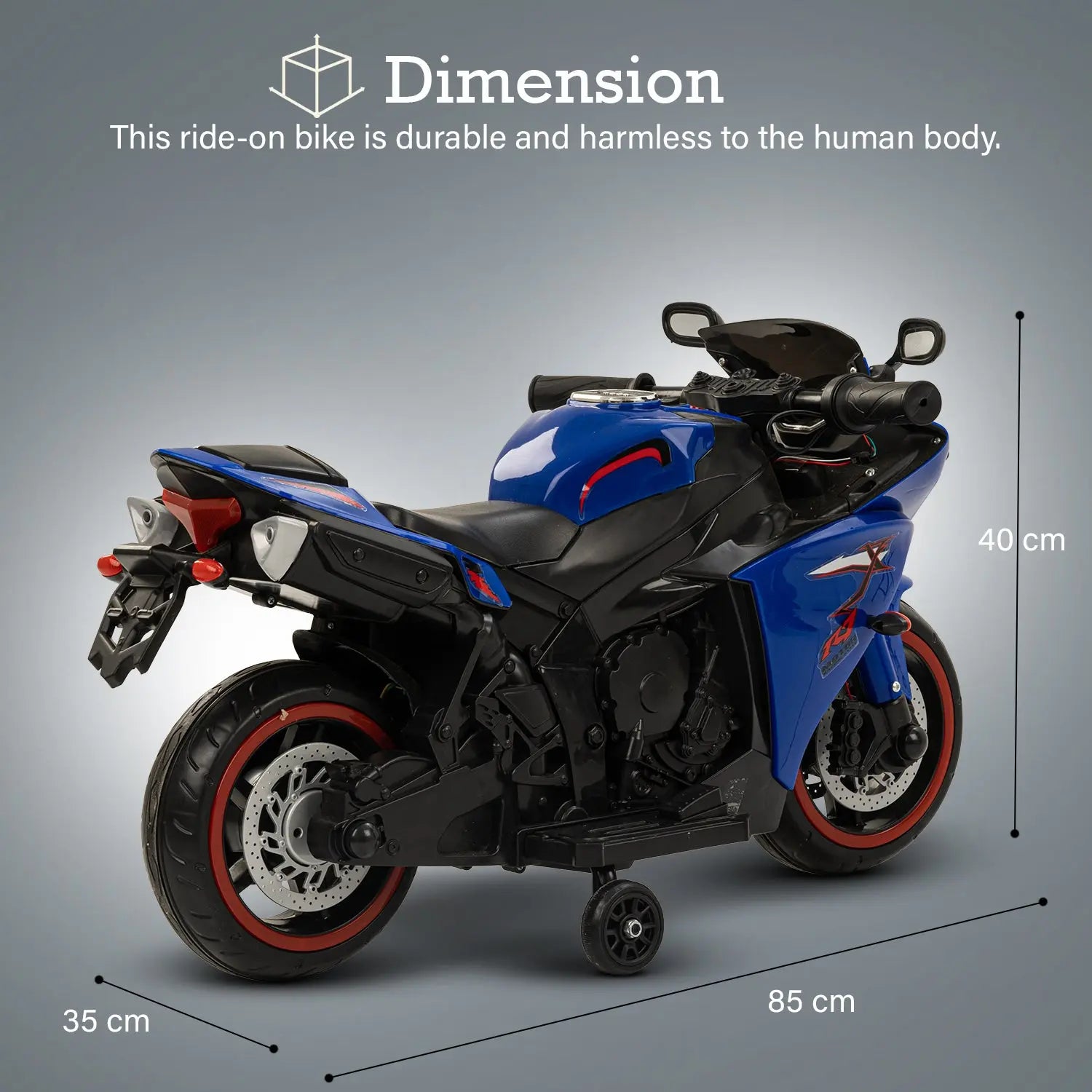 Baybee R7 Rechargeable Battery Operated Bike for Kids - Image 15