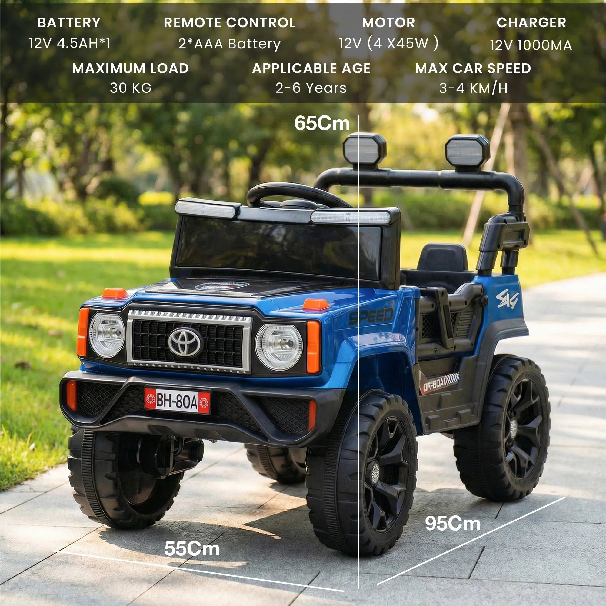 Baybee TitanX Battery Operated Jeep for Kids - Image 16