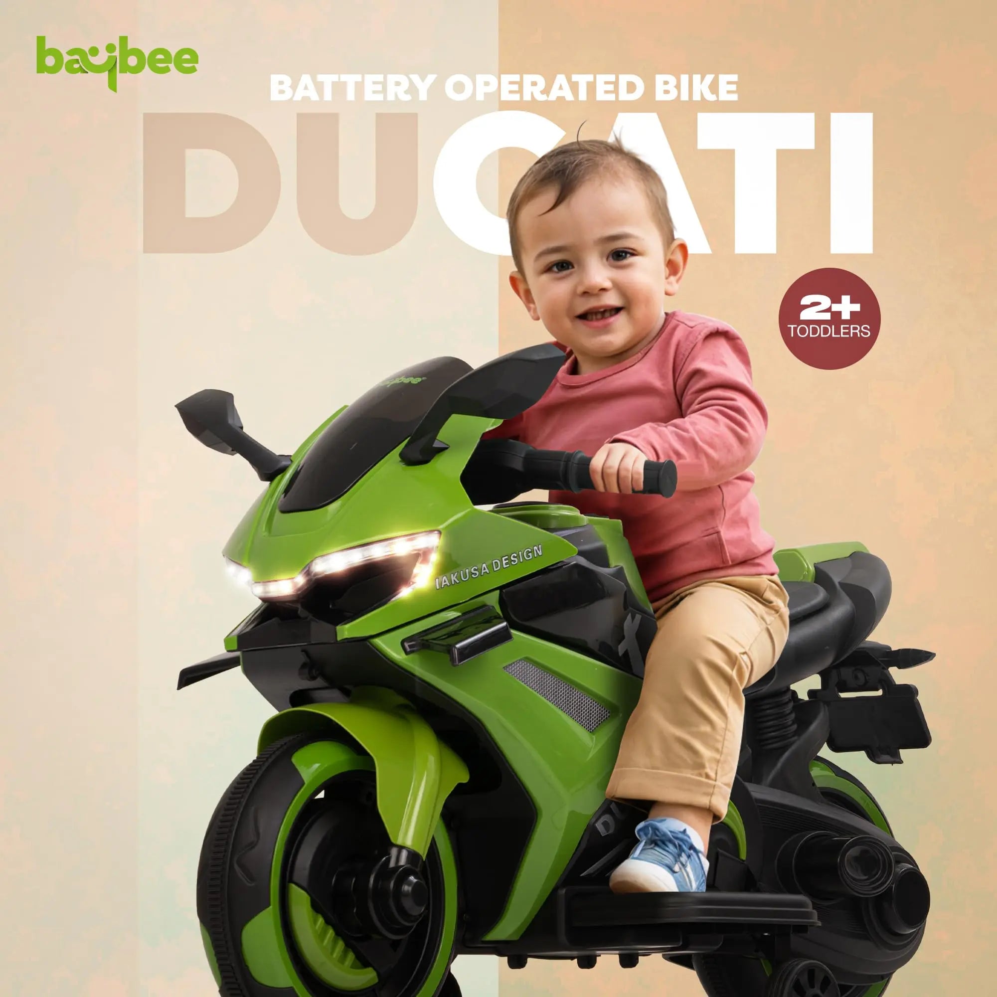 Baybee Baby Battery Operated Bike for Kids - Image 16