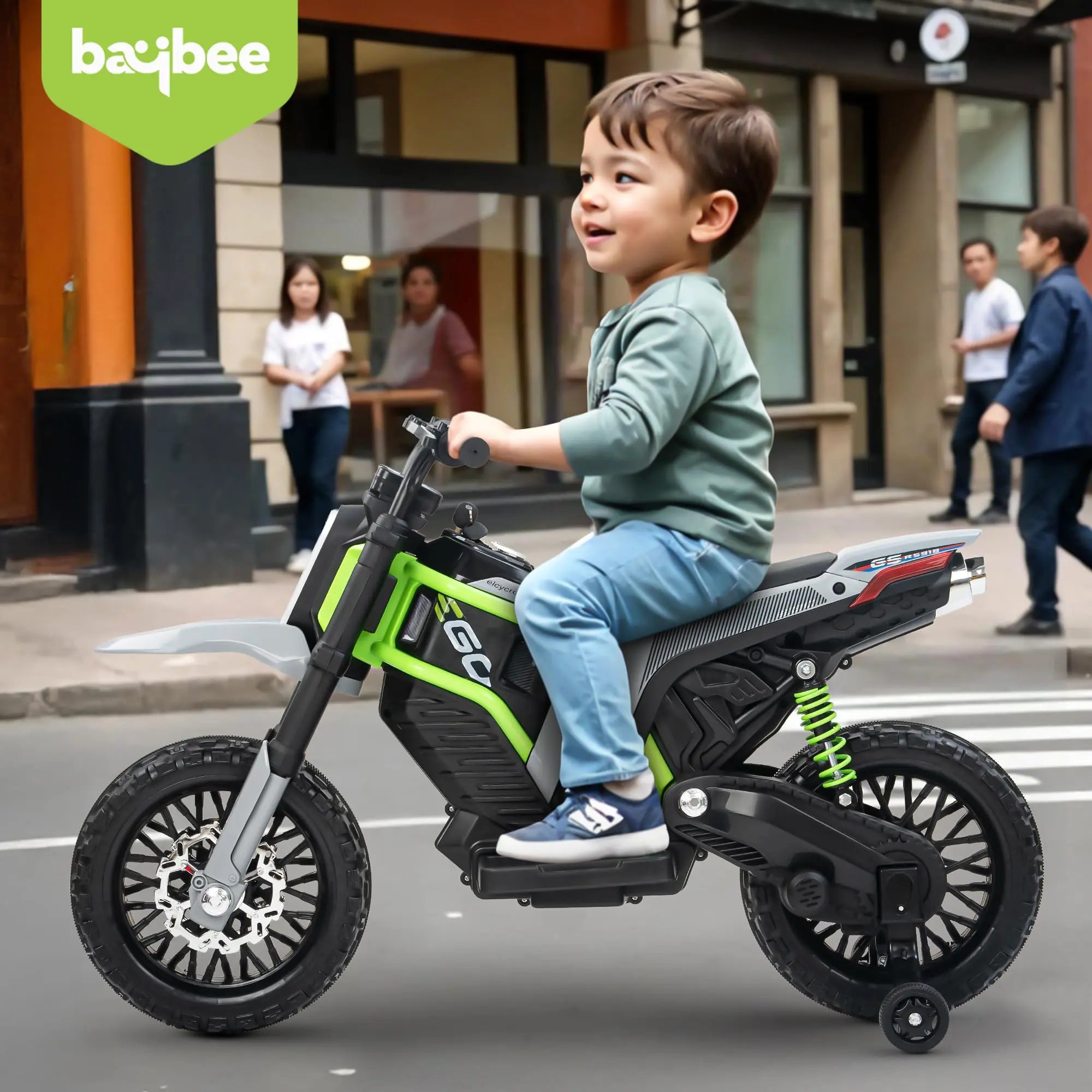 Baybee Motocross Electric Bike for Kids - Image 18
