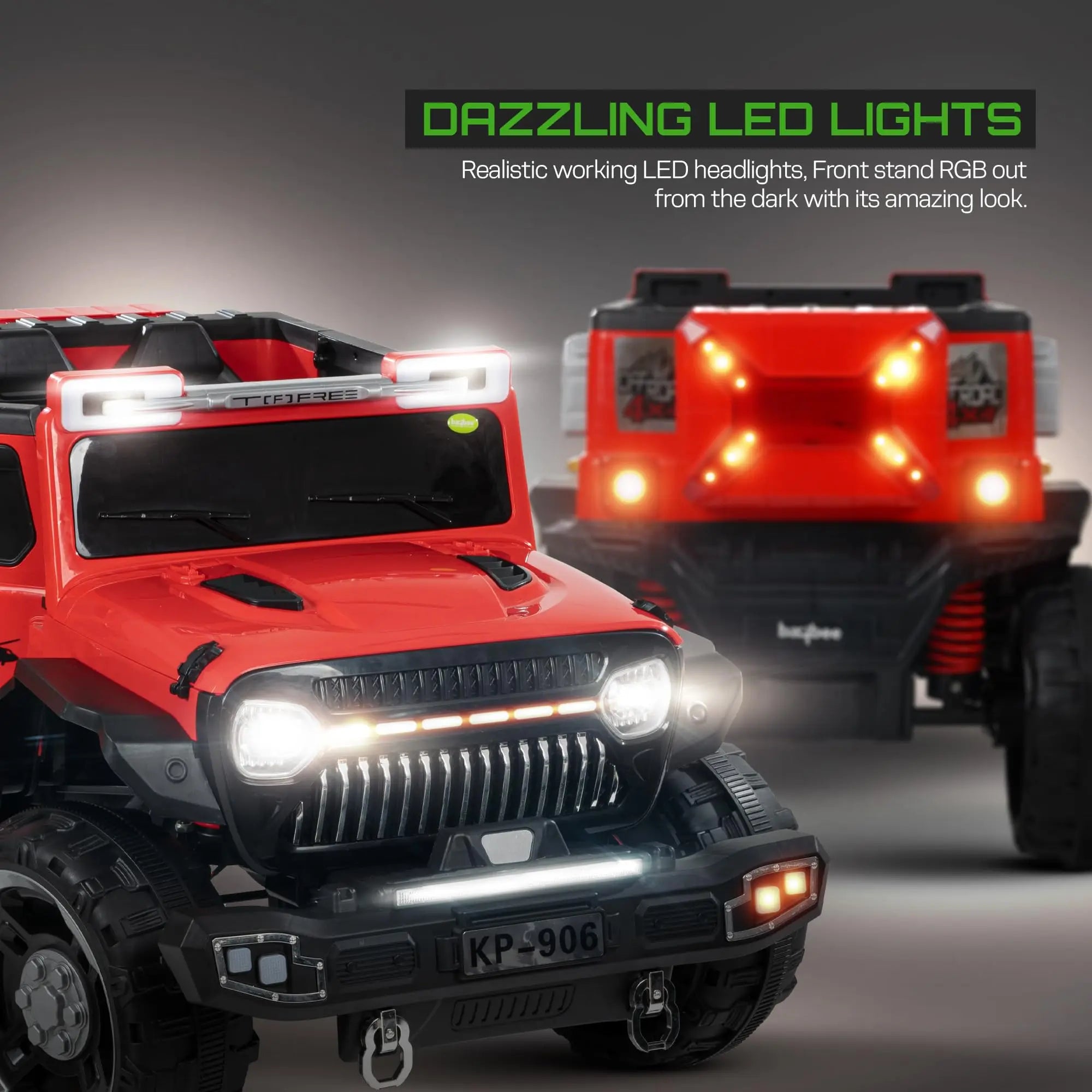 Baybee Hurricane Rechargeable Battery Operated Jeep for Kids - Image 19