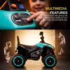 Baybee Monster ATV Rechargeable Battery Operated Electric Kids Bike - Thumbnail Image 20