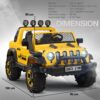 Baybee Atom Rechargeable Battery Operated Jeep for Kids - Thumbnail Image 21