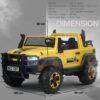 Baybee Rampage Rechargeable Battery Operated Jeep for Kids, Ride on Toy Kids Car - Thumbnail Image 21