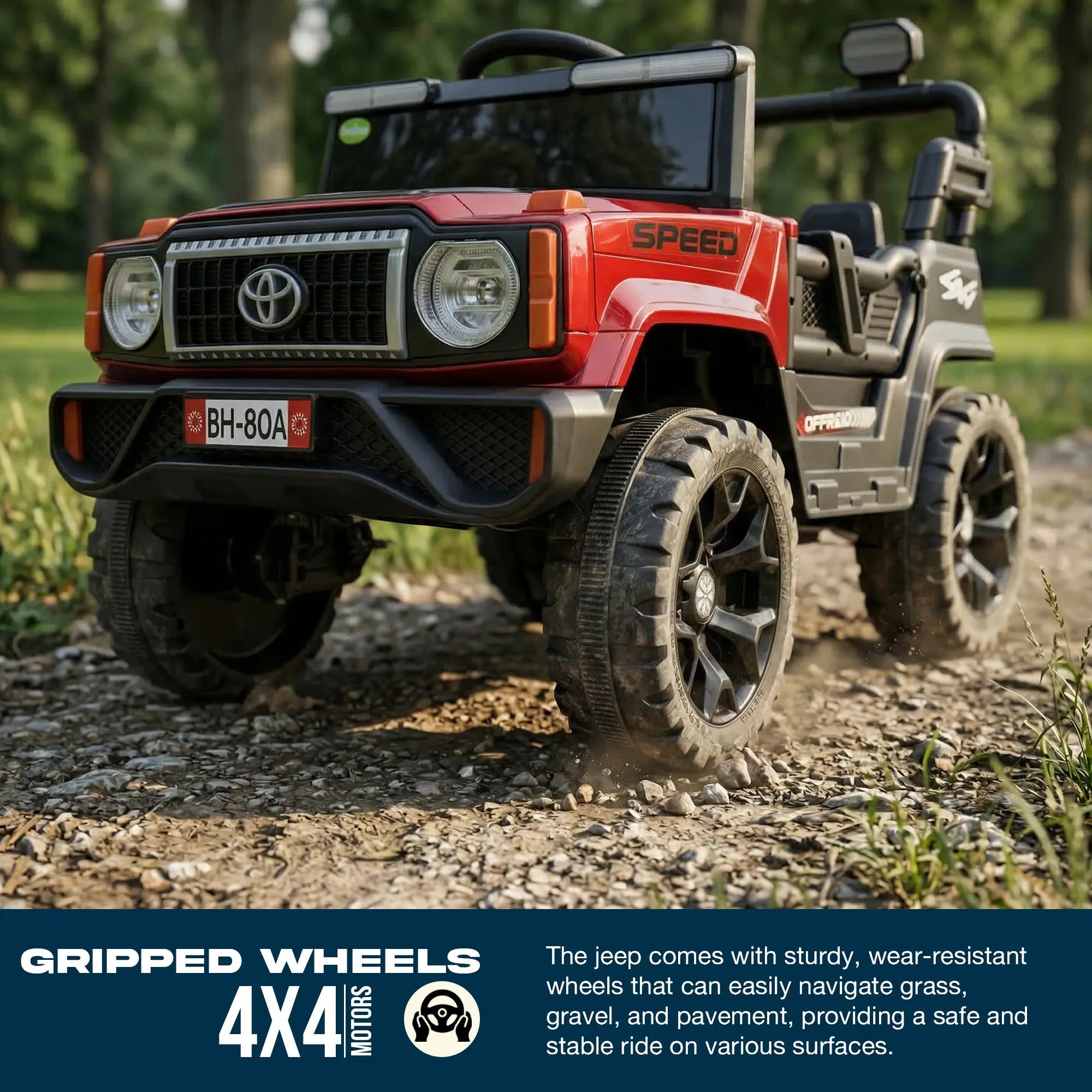Baybee TitanX Battery Operated Jeep for Kids - Image 22