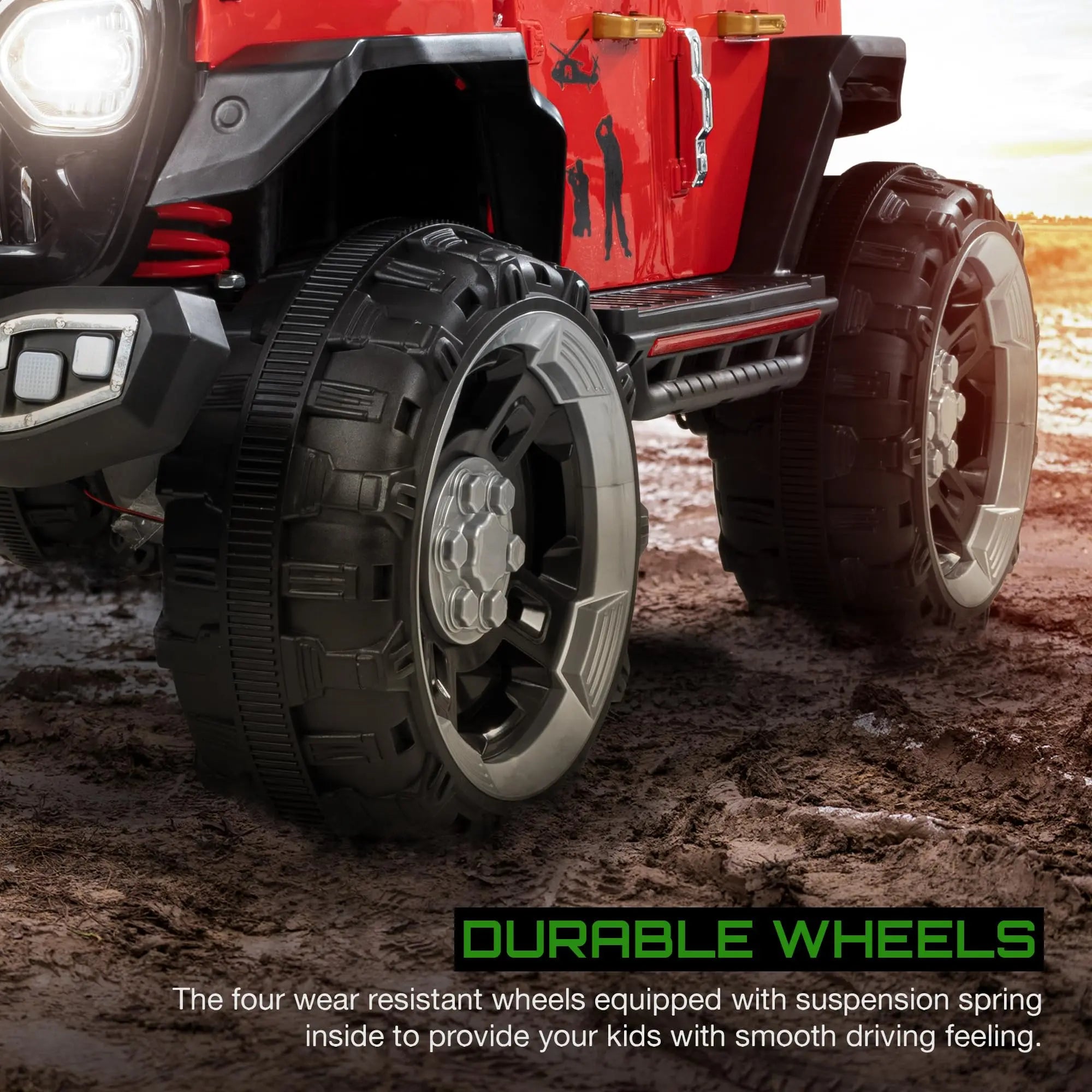 Baybee Hurricane Rechargeable Battery Operated Jeep for Kids - Image 22