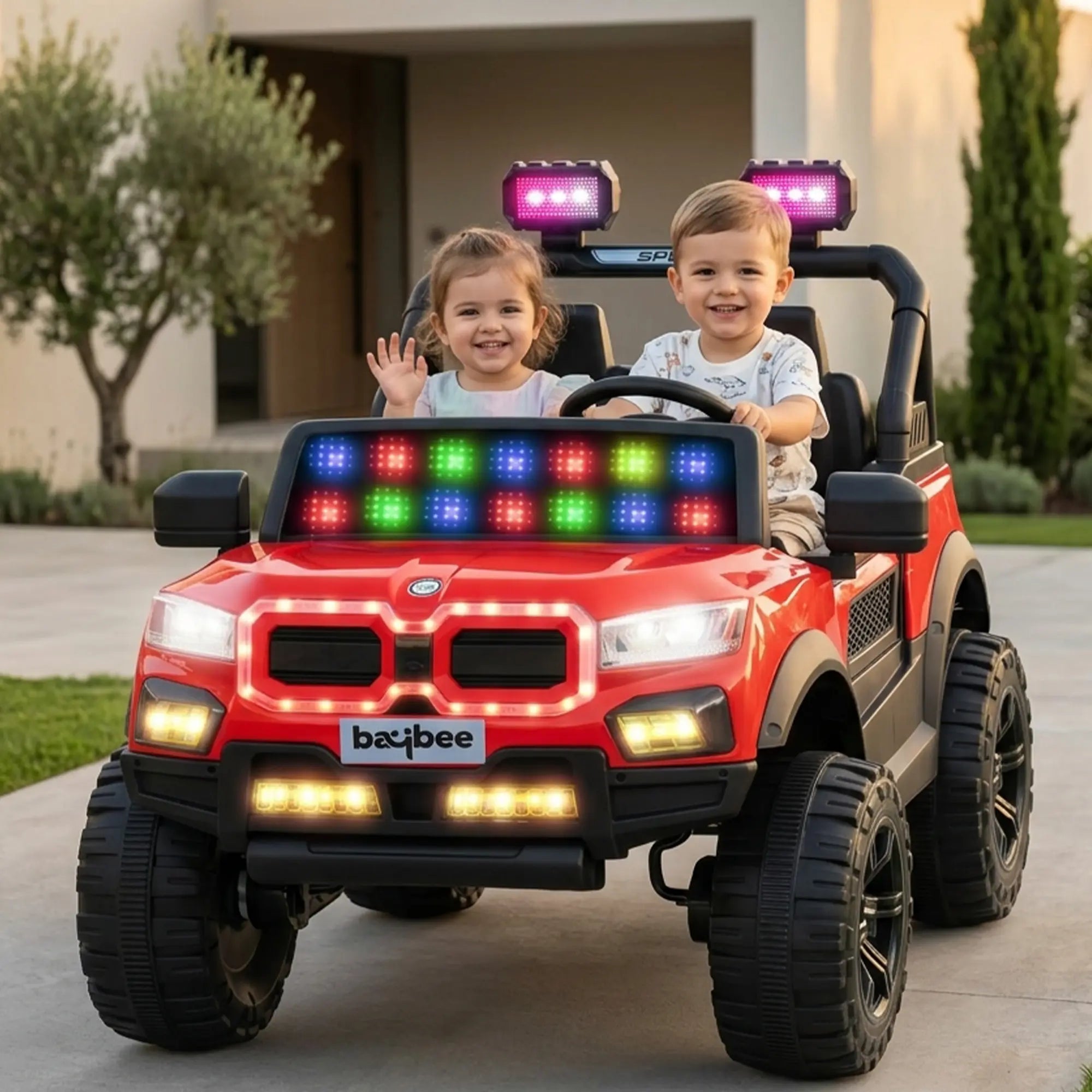 Baybee Bumpy 4×4 Battery Operated Jeep for Kids - Image 23