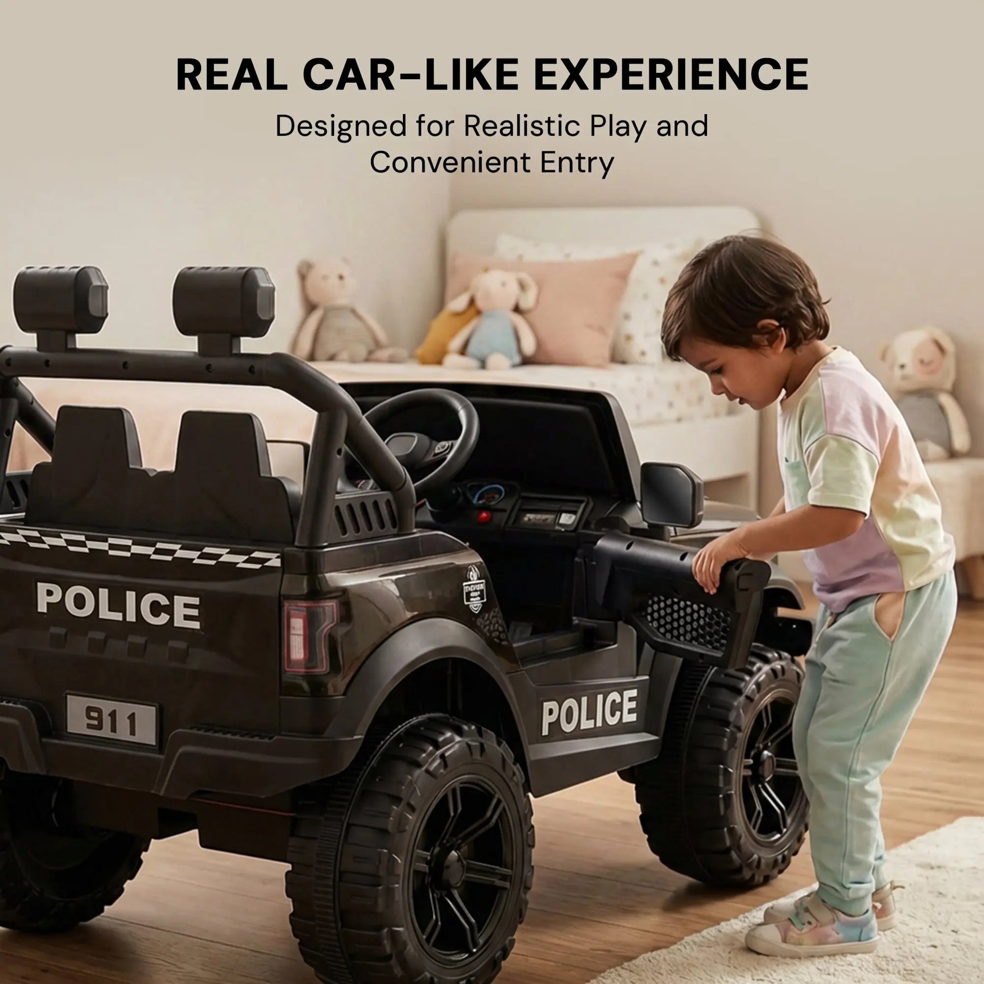 Baybee Rover Pro 4×4 Battery Operated Jeep for Kids, Ride on Toy Car (Painted) - Image 24