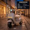 Baybee Elixo Baby Electric Scooter for Kids - Thumbnail Image 24