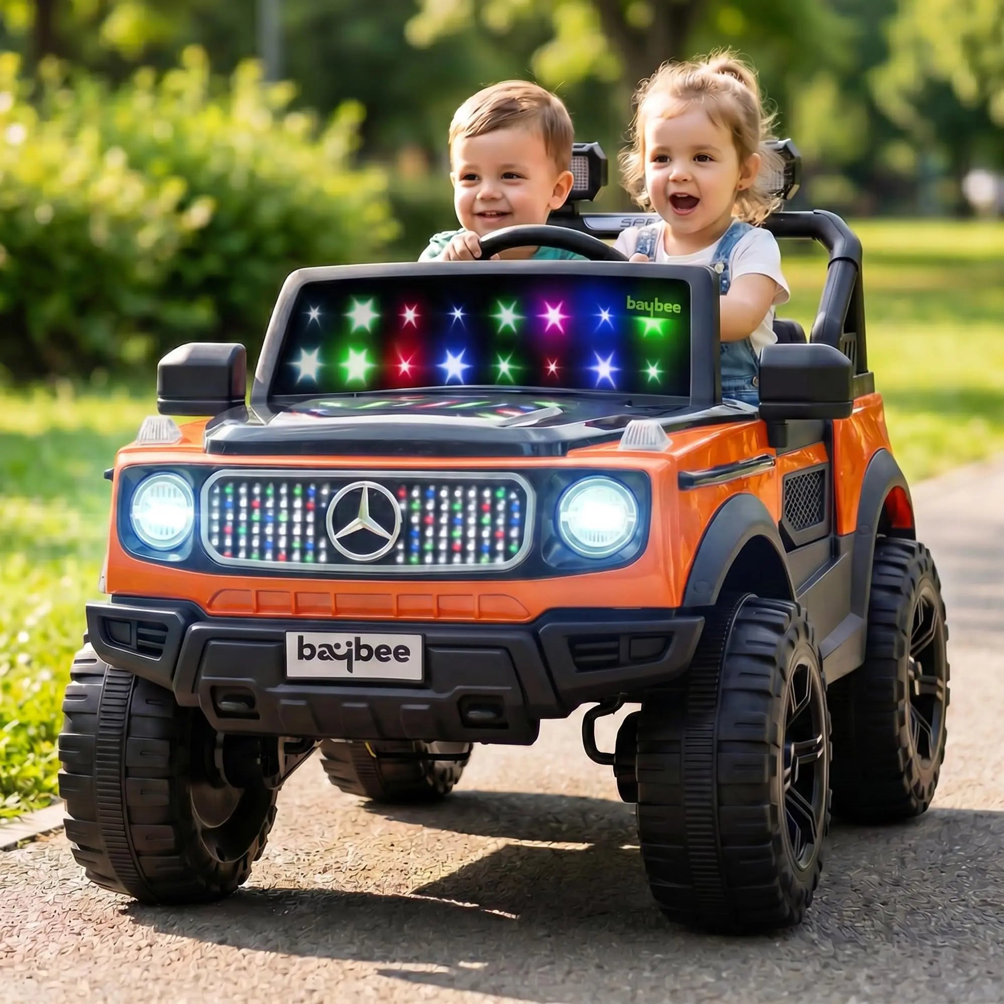 Baybee Benzie 4×4 Battery Operated Jeep for Kids, Ride on Toy Kid Car - Image 25