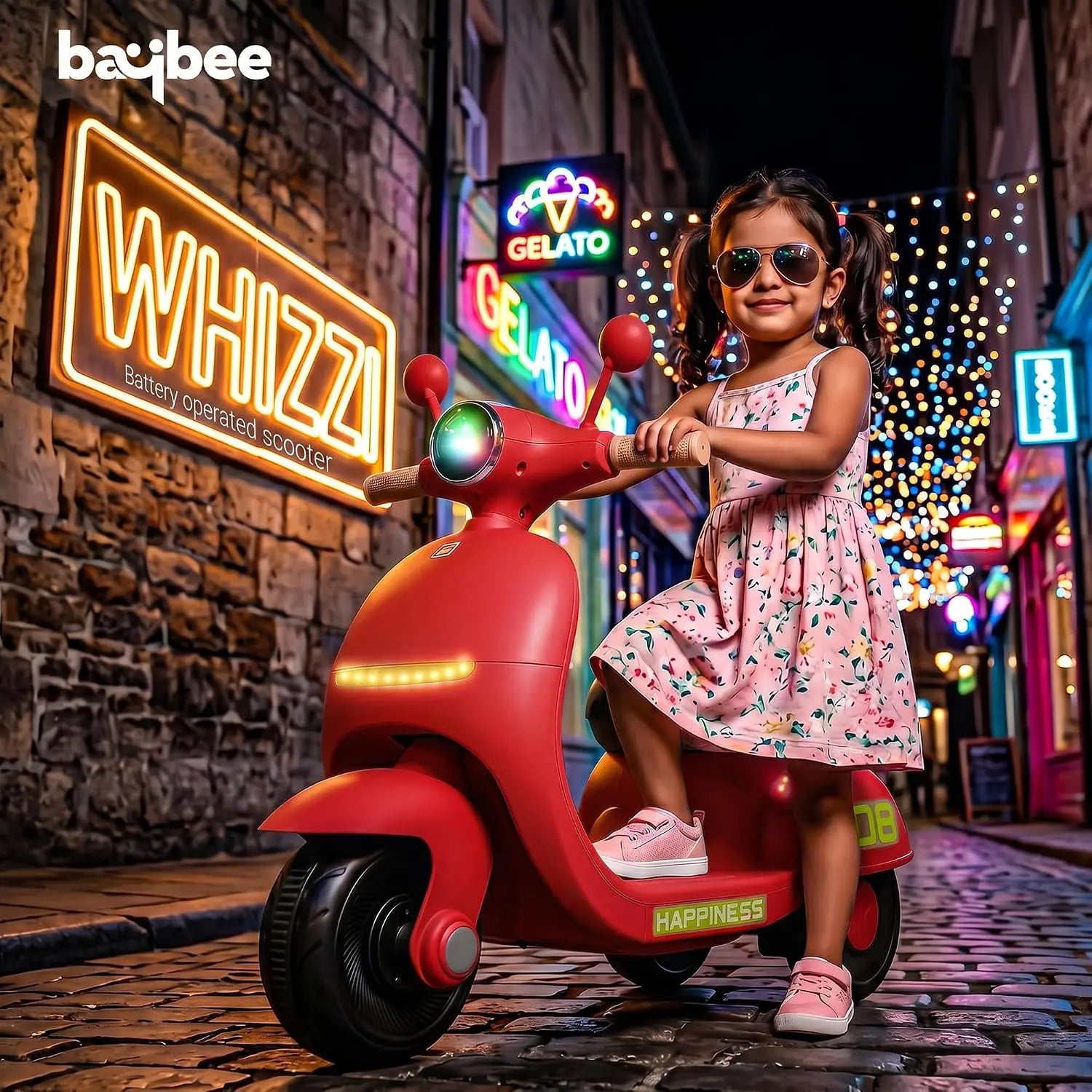 Baybee Elixo Baby Electric Scooter for Kids - Image 26