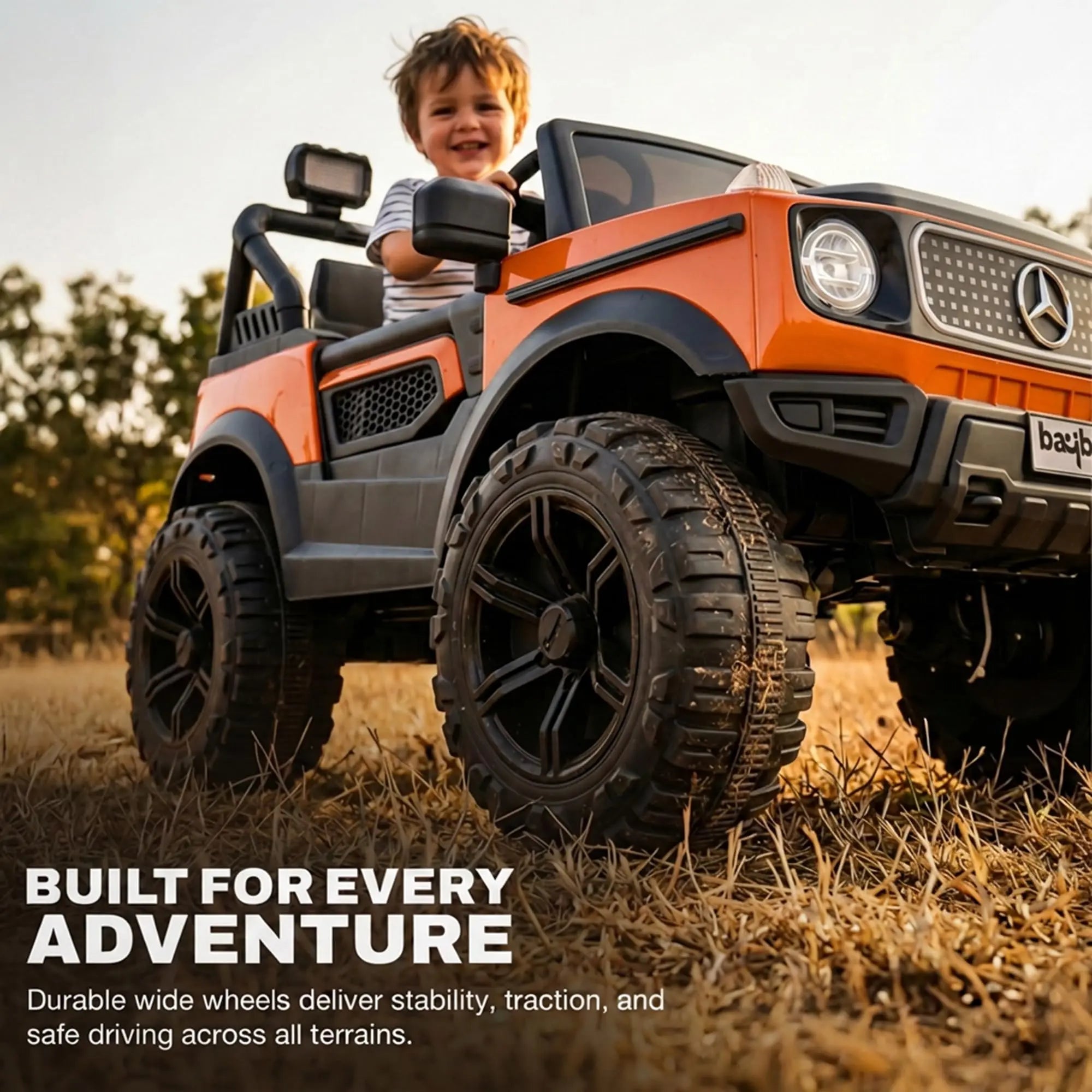 Baybee Benzie 4×4 Battery Operated Jeep for Kids, Ride on Toy Kid Car - Image 27