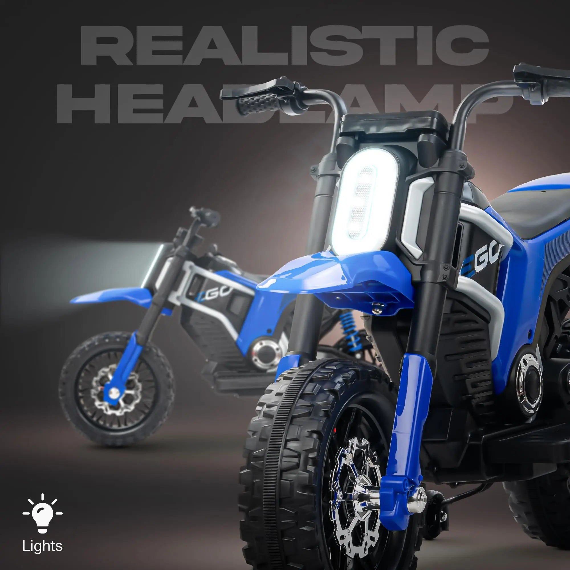 Baybee Motocross Electric Bike for Kids - Image 29