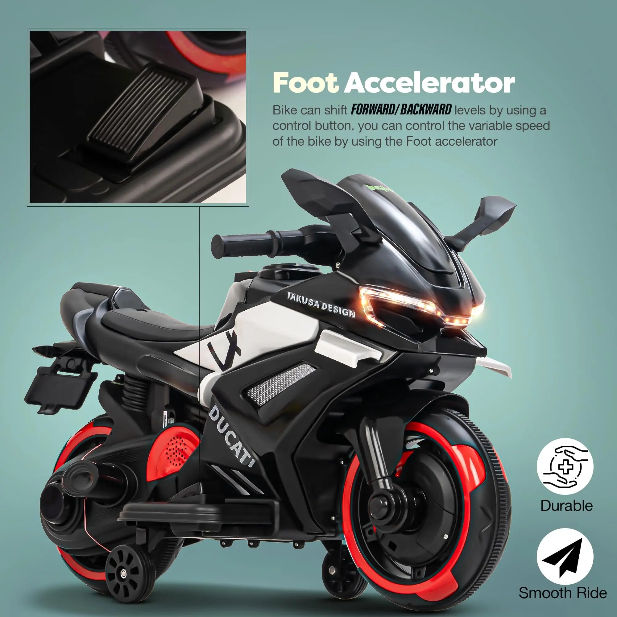 Baybee Baby Battery Operated Bike for Kids - Image 29