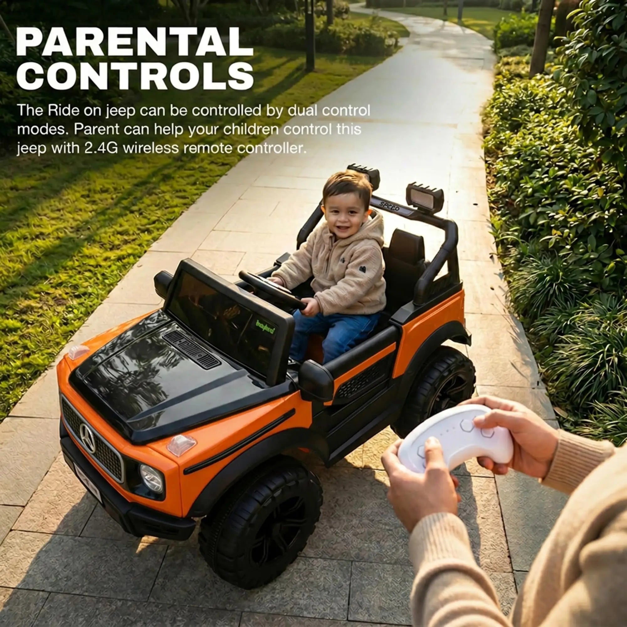 Baybee Benzie 4×4 Battery Operated Jeep for Kids, Ride on Toy Kid Car - Image 31