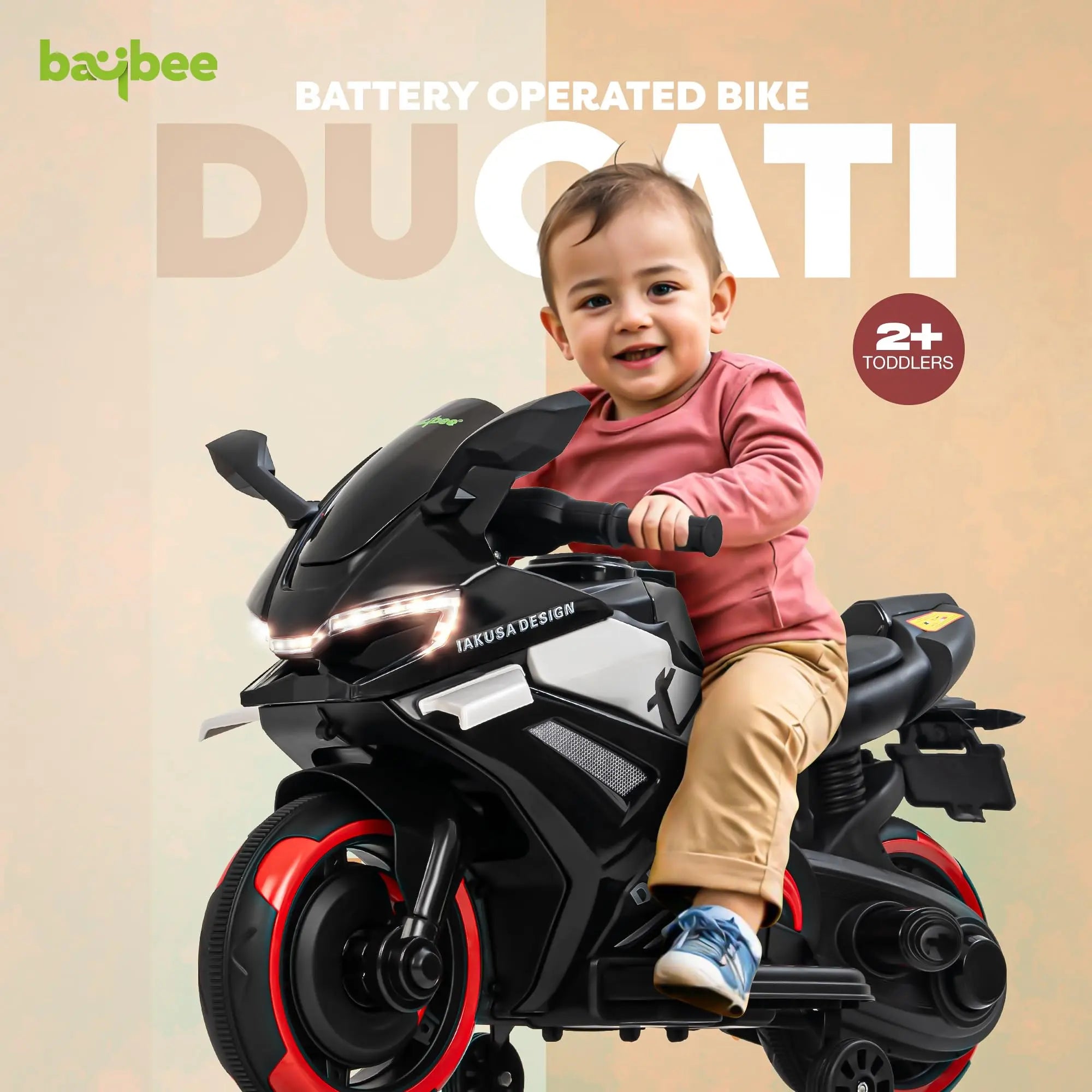 Baybee Baby Battery Operated Bike for Kids - Image 32
