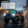 Baybee Run 4X4 Kids Battery Operated Jeep for Kids  (Painted) - Thumbnail Image 33
