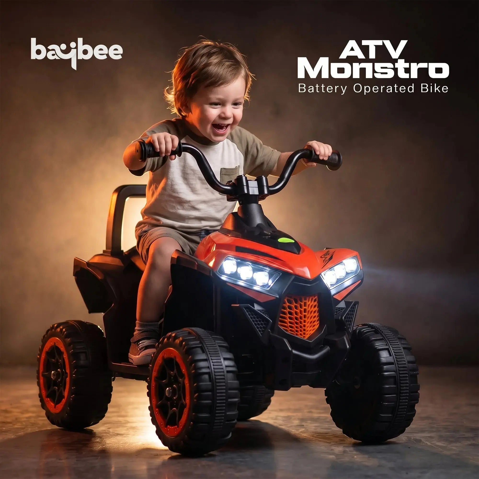 Baybee Monster ATV Rechargeable Battery Operated Electric Kids Bike - Image 35
