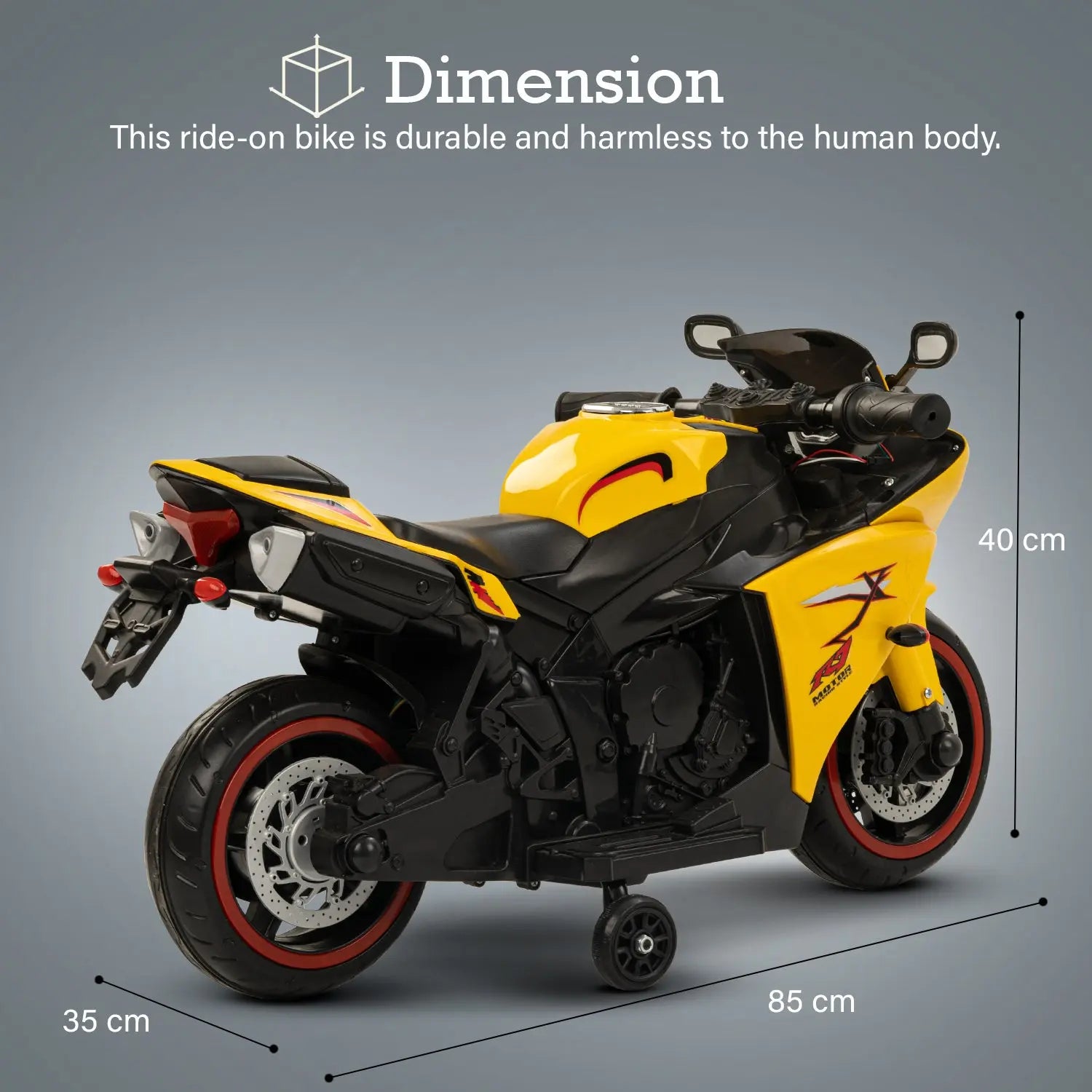 Baybee R7 Rechargeable Battery Operated Bike for Kids - Image 39