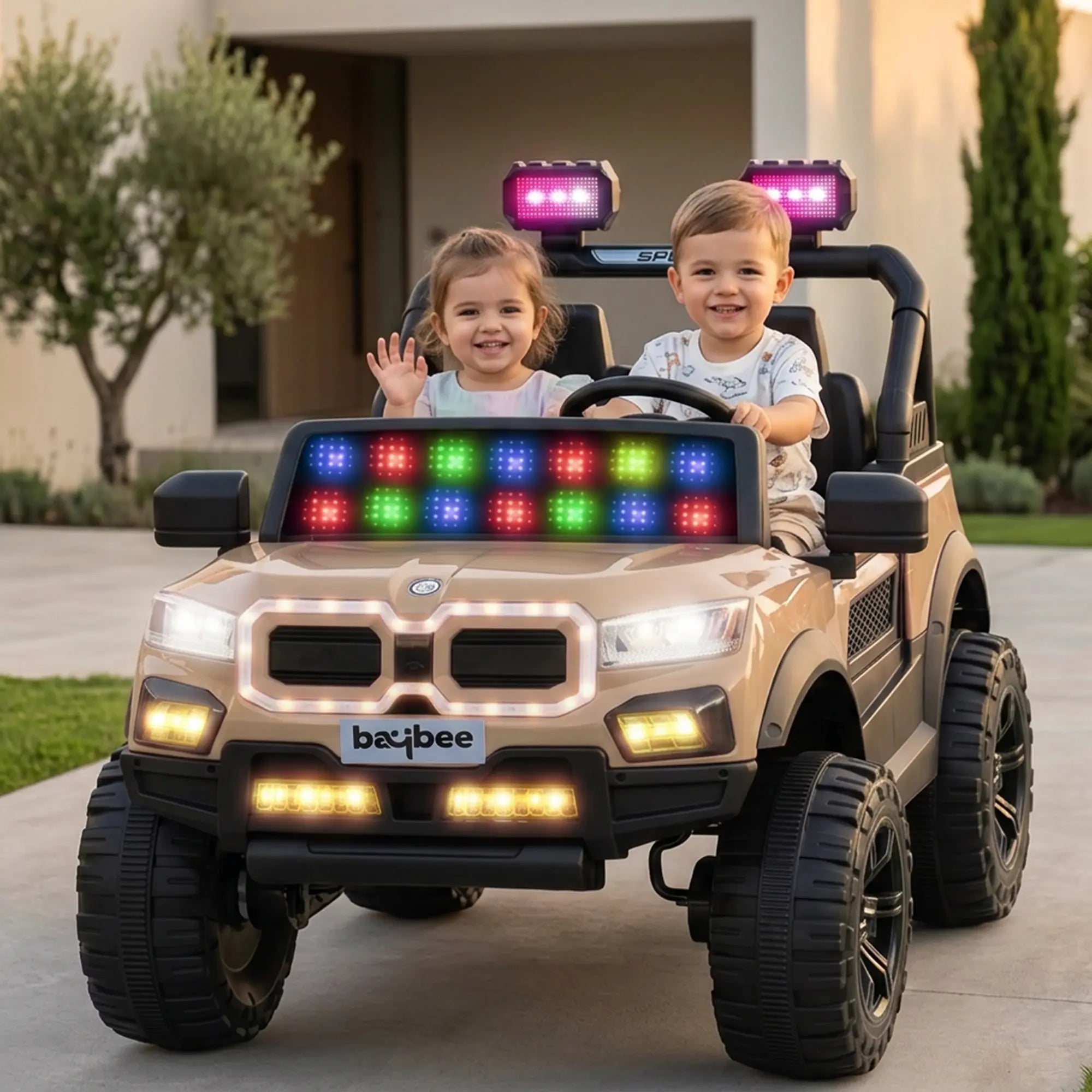 Baybee Bumpy 4×4 Battery Operated Jeep for Kids - Image 41