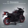 Baybee R7 Rechargeable Battery Operated Bike for Kids - Thumbnail Image 47