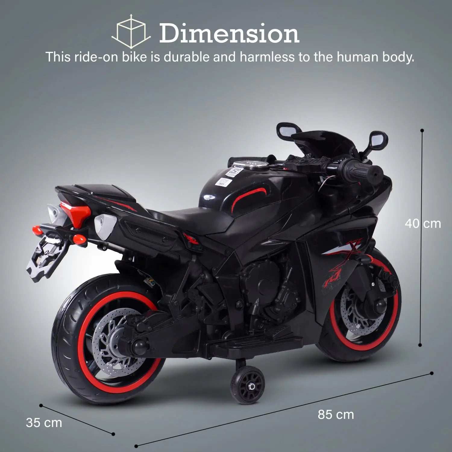 Baybee R7 Rechargeable Battery Operated Bike for Kids - Image 47
