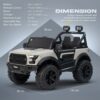 Baybee Bronco Battery Operated Jeep for Kids RGB Windshield Light & Music - Thumbnail Image 47