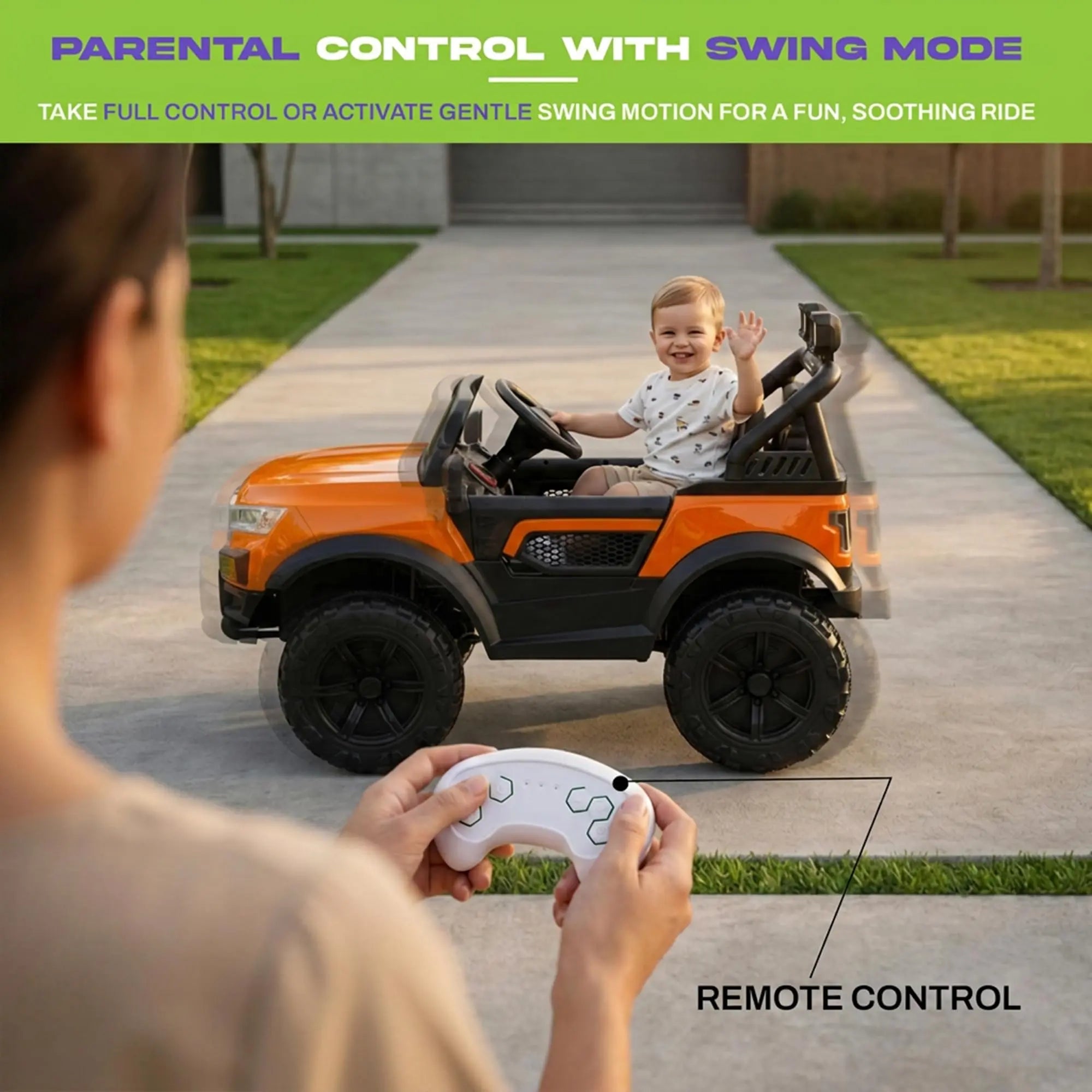 Baybee Bumpy 4×4 Battery Operated Jeep for Kids - Image 53