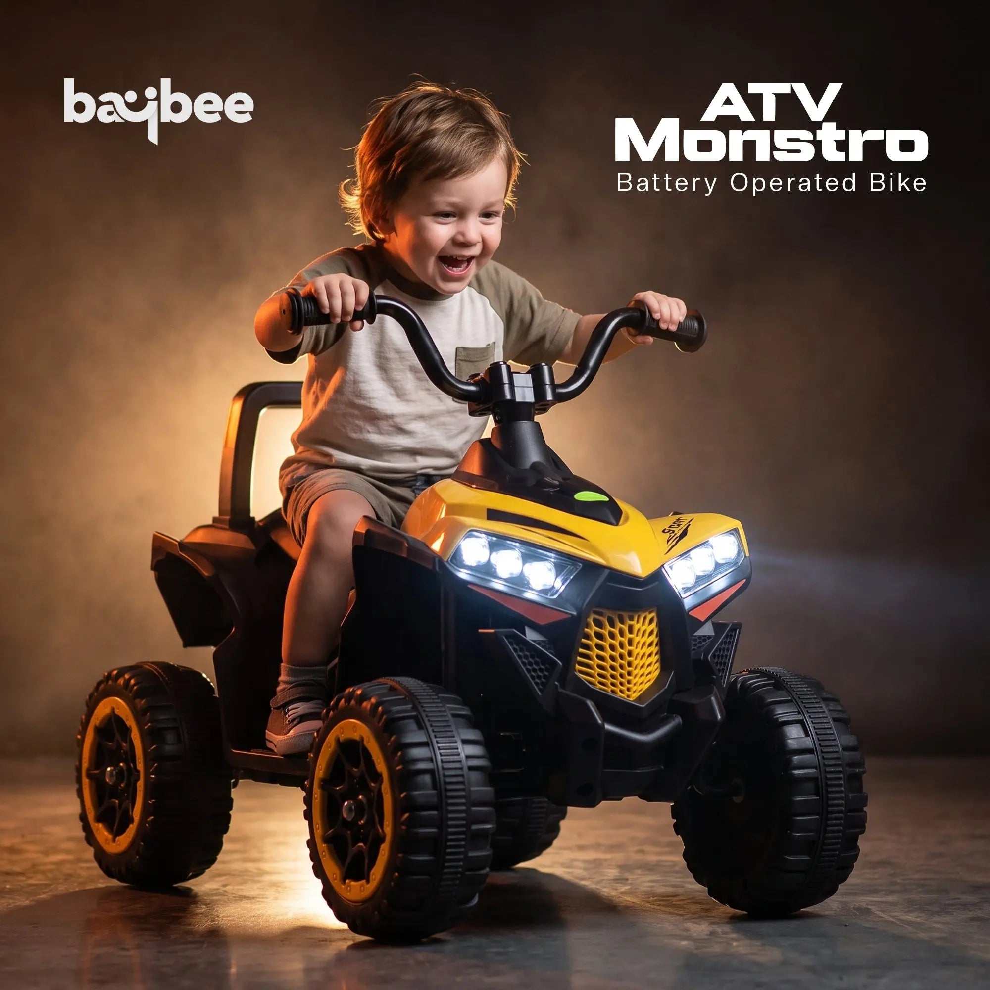 Baybee Monster ATV Rechargeable Battery Operated Electric Kids Bike - Image 68