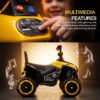Baybee Monster ATV Rechargeable Battery Operated Electric Kids Bike - Thumbnail Image 69