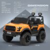 Baybee Bronco Battery Operated Jeep for Kids RGB Windshield Light & Music - Thumbnail Image 72