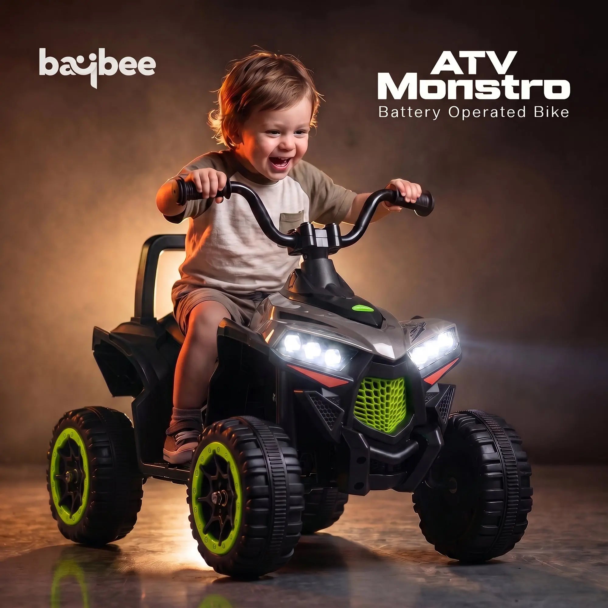 Baybee Monster ATV Rechargeable Battery Operated Electric Kids Bike - Image 76