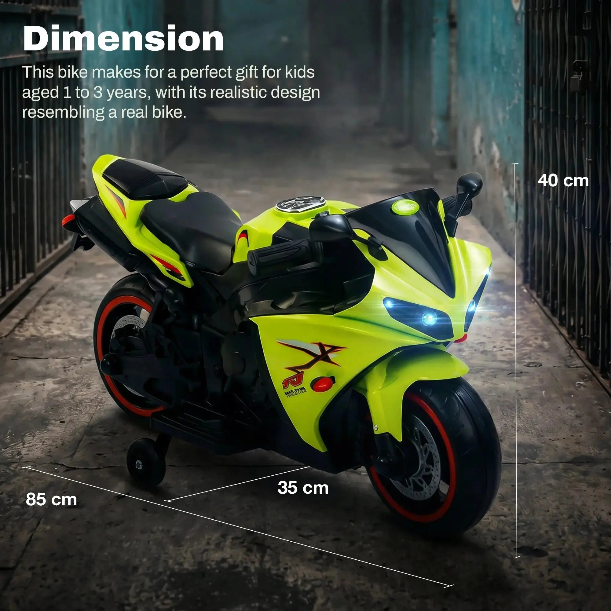 Baybee R7 Rechargeable Battery Operated Bike for Kids - Image 83